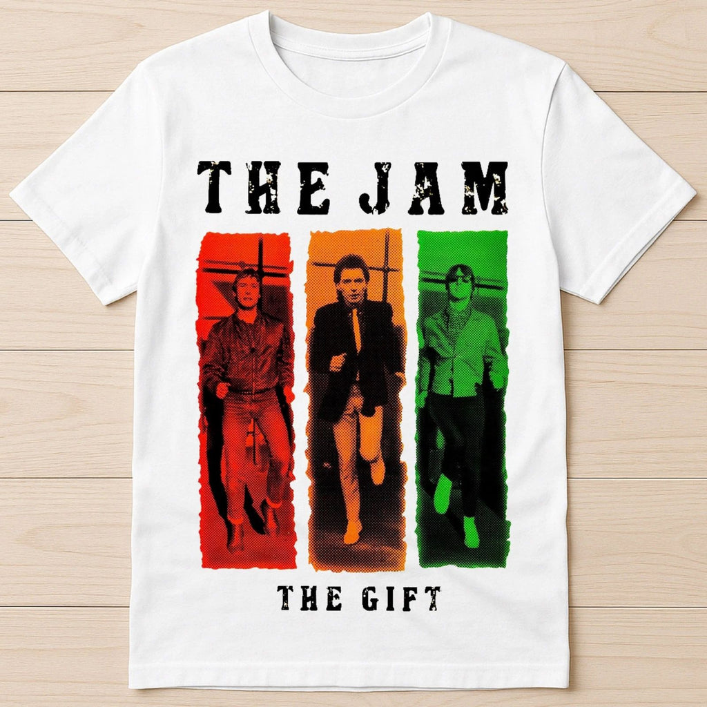 The Jam The Gift Punk Rock Band Music Retro Funny Gift Tee T Shirt 1723 Unisex T-shirt, Sweatshirt, Hoodie, Long Sleeve Tee - T-Shirt, Sweatshirt, Hoodie