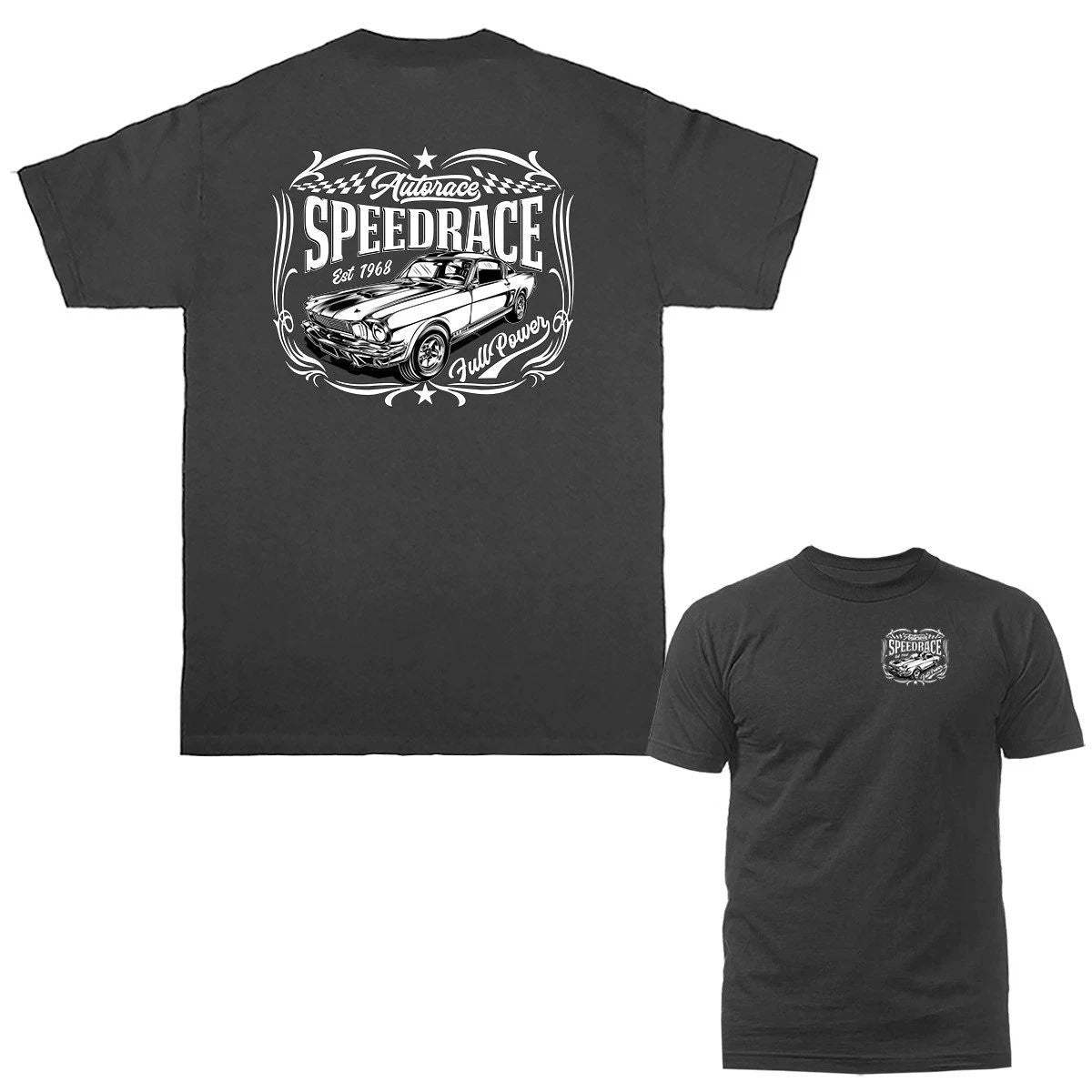 Speed Race Hot Rod Garage Classic Vintage Car Automobile T-shirt Unisex T-shirt, Sweatshirt, Hoodie, Long Sleeve Tee - T-Shirt, Sweatshirt, Hoodie