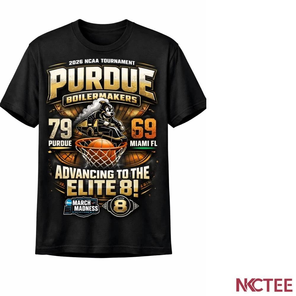 NKCtees Purdue Boilermakers 79-69 Miami NCAA 2026 March Madness Steam Power Victory shirt Unisex T-shirt, Sweatshirt, Hoodie, Long Sleeve Tee - T-Shirt, Sweatshirt, Hoodie