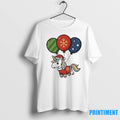 Flying Balloon Unicorn Christmas Tshirts Sweater Unisex T-shirt, Sweatshirt, Hoodie, Long Sleeve Tee - T-Shirt, Sweatshirt, Hoodie