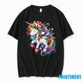Magical Christmas Unicorn Holly Sparkle Tshirts Sweater Unisex T-shirt, Sweatshirt, Hoodie, Long Sleeve Tee - T-Shirt, Sweatshirt, Hoodie