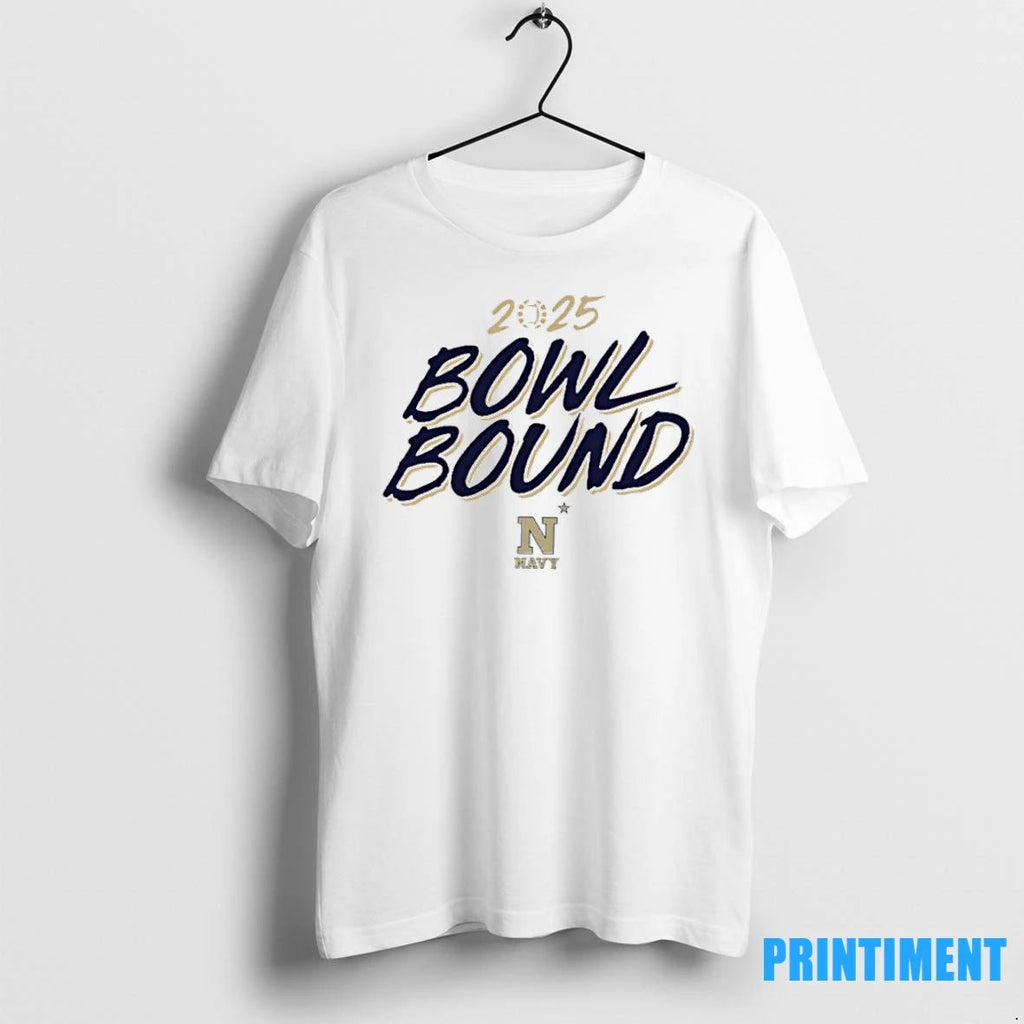 Navy Midshipmen 2025 Bowl Bound Tshirts Sweater Unisex T-shirt, Sweatshirt, Hoodie, Long Sleeve Tee - T-Shirt, Sweatshirt, Hoodie