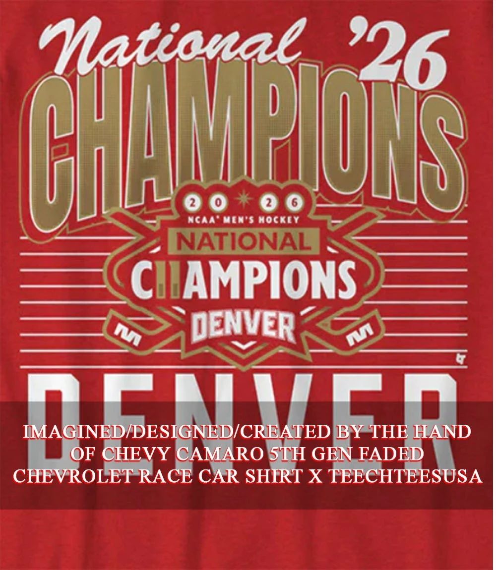 Denver Pioneers Mens Hockey 2026 National Champions shirt Unisex T-shirt, Sweatshirt, Hoodie, Long Sleeve Tee - T-Shirt, Sweatshirt, Hoodie
