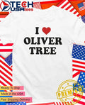 I love Oliver Tree shirt Unisex T-shirt, Sweatshirt, Hoodie, Long Sleeve Tee - T-Shirt, Sweatshirt, Hoodie