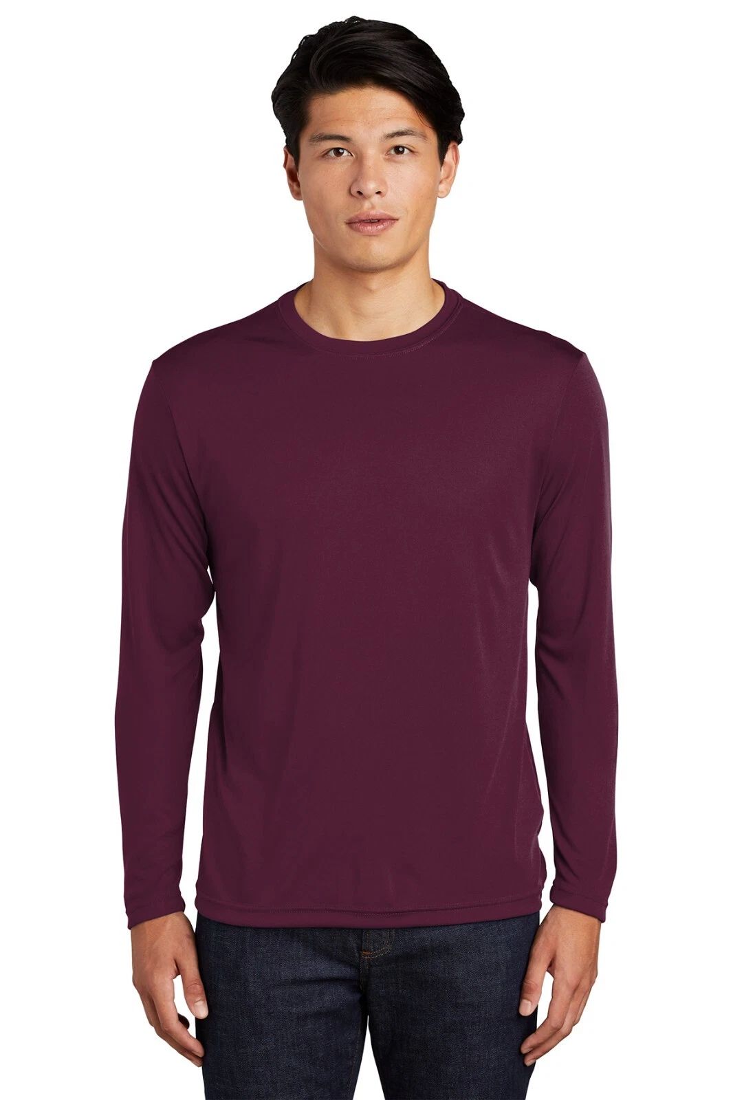 Sport-Tek Men's Long Sleeve Performance Moisture Wicking T-Shirt M-ST350LS Unisex T-shirt, Sweatshirt, Hoodie, Long Sleeve Tee - T-Shirt, Sweatshirt, Hoodie