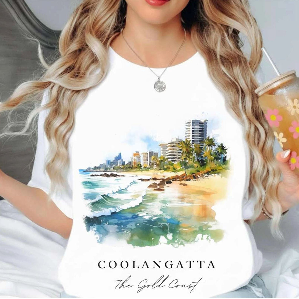 Coolangatta Unisex Shirt Travel Gift Gold Coast City Trip Lover Souvenir Tee Unisex T-shirt, Sweatshirt, Hoodie, Long Sleeve Tee - T-Shirt, Sweatshirt, Hoodie