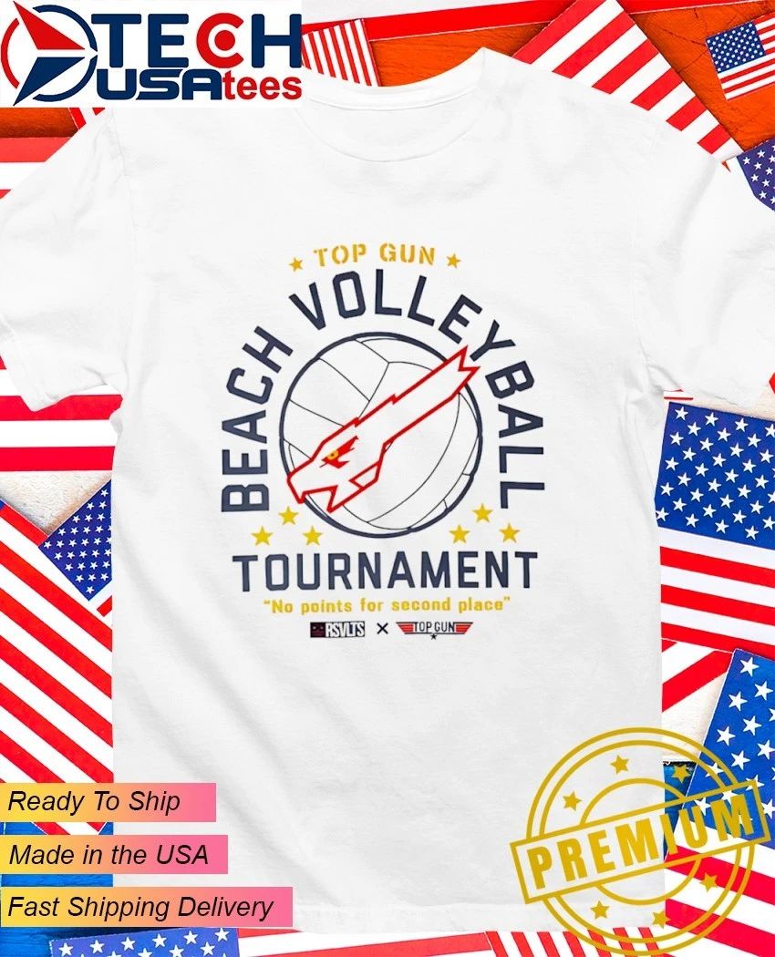 Gun Beach Volleyball Tournament no points for second place shirt Unisex T-shirt, Sweatshirt, Hoodie, Long Sleeve Tee - T-Shirt, Sweatshirt, Hoodie