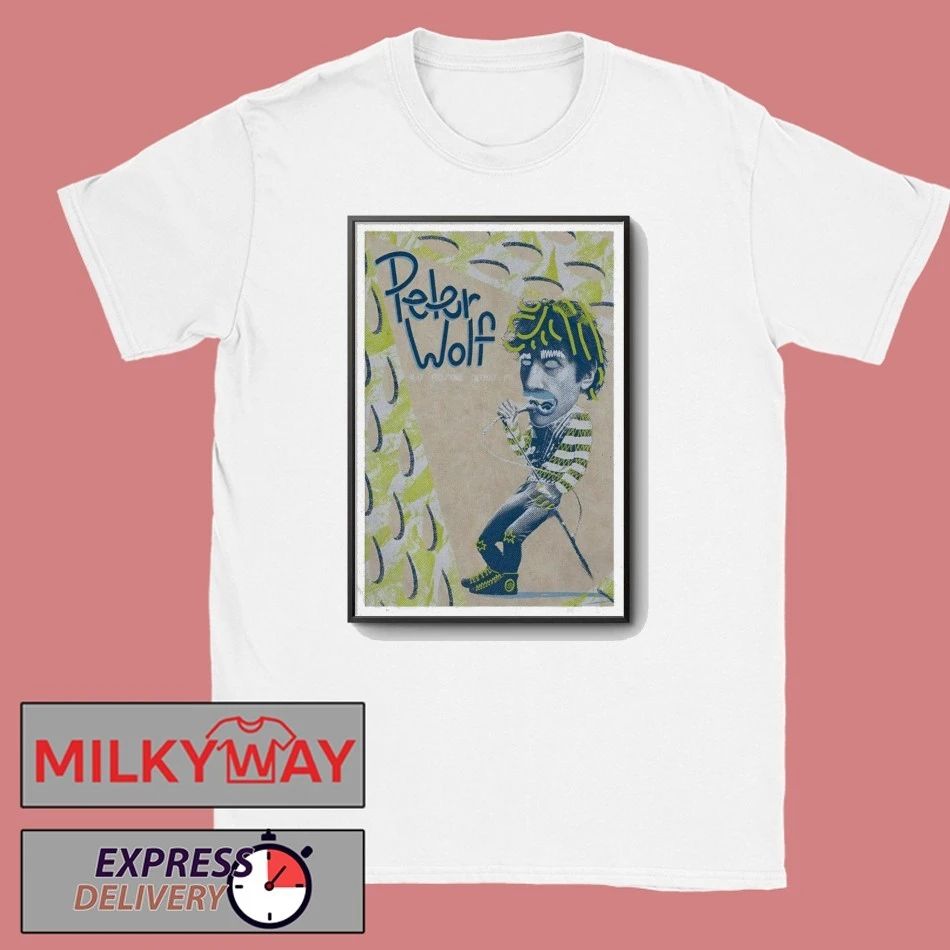 Apr 17 2026 The Fillmore Poster Peter Wolf shirt Unisex T-shirt, Sweatshirt, Hoodie, Long Sleeve Tee - T-Shirt, Sweatshirt, Hoodie