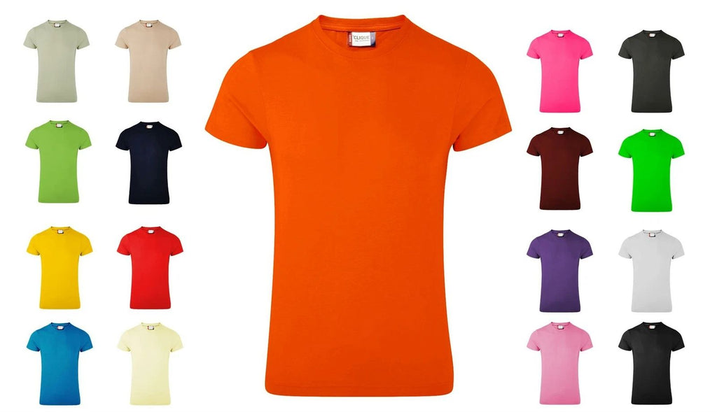 Mens Plain Cotton Rich Crew Round Neck T-Shirt Short Sleeve Top Unisex T-shirt, Sweatshirt, Hoodie, Long Sleeve Tee - T-Shirt, Sweatshirt, Hoodie
