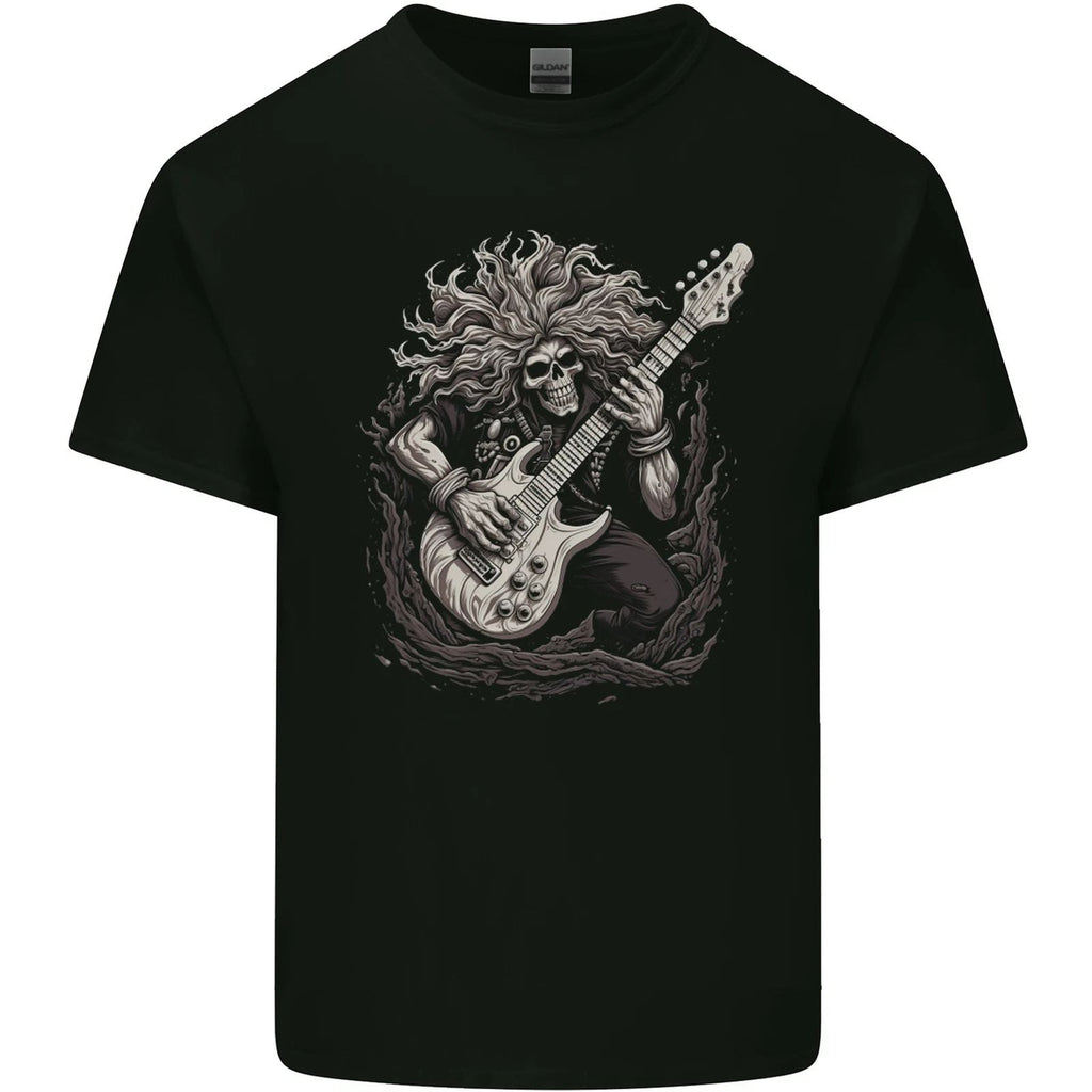 Heavy Metal Rock Skull Guitar Music 2 Mens Light Cotton T-Shirt Unisex T-shirt, Sweatshirt, Hoodie, Long Sleeve Tee - T-Shirt, Sweatshirt, Hoodie