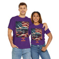 Vintage '57 Chevy Unisex Tee - America The Beautiful, Classic Car Shirt, Retro Unisex T-shirt, Sweatshirt, Hoodie, Long Sleeve Tee - T-Shirt, Sweatshirt, Hoodie