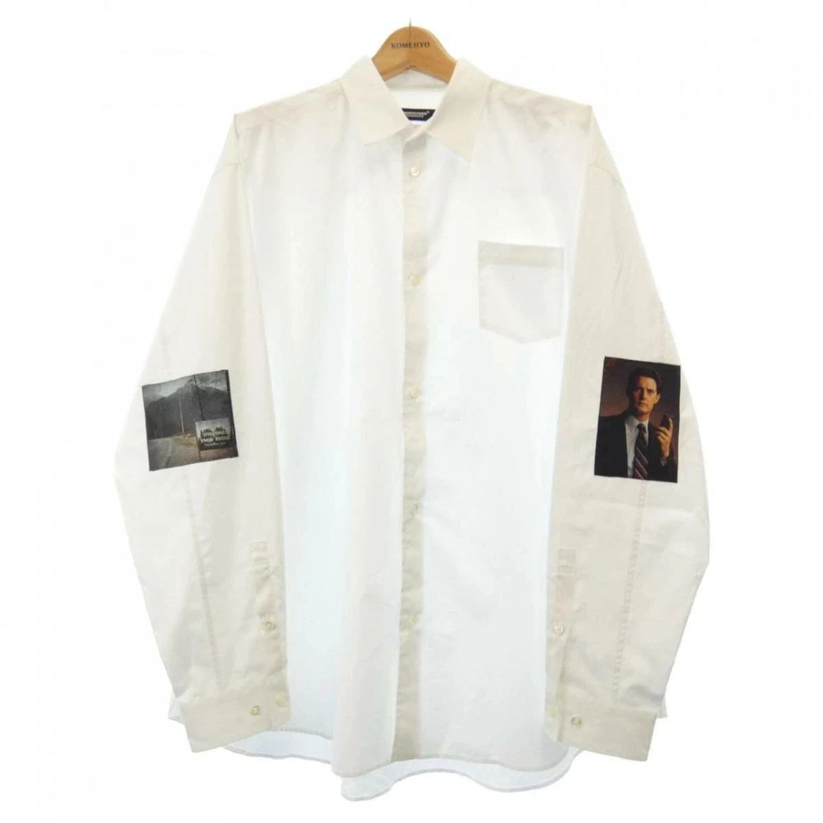 Under Cover Shirt White Size 4 Used B grade Japan Unisex T-shirt, Sweatshirt, Hoodie, Long Sleeve Tee - T-Shirt, Sweatshirt, Hoodie