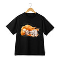 Unisex Washed Graphic T-Shirt Team Punch Cute Monkey Sleepy Causual Style Tee Unisex T-shirt, Sweatshirt, Hoodie, Long Sleeve Tee - T-Shirt, Sweatshirt, Hoodie