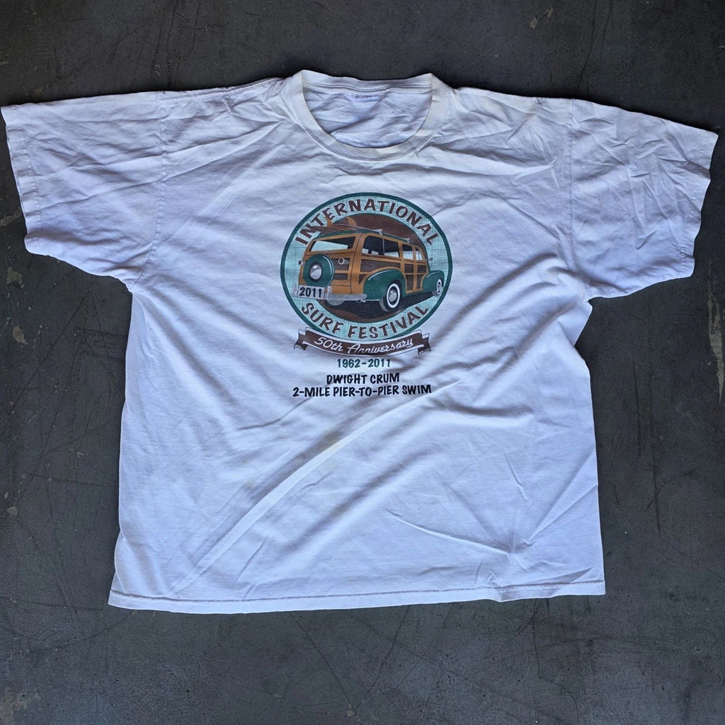 Dwight Crum International Y2k Vtg Surf festival t-shirt Tee Shirt Preowned L Unisex T-shirt, Sweatshirt, Hoodie, Long Sleeve Tee - T-Shirt, Sweatshirt, Hoodie