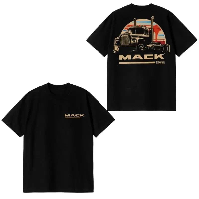 Mack R Model Truck T-Shirt, Vintage Mack Truck Graphic, Mack R Model Classic Des Unisex T-shirt, Sweatshirt, Hoodie, Long Sleeve Tee - T-Shirt, Sweatshirt, Hoodie