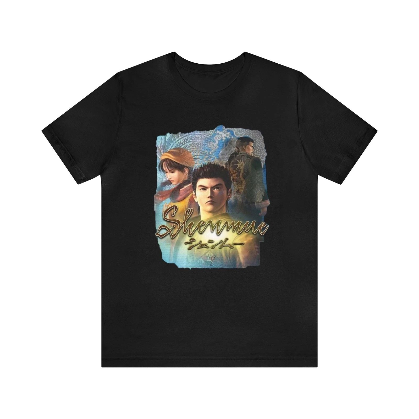 Shenmue Sega Dreamcast Cover Art Retro Style Unisex Short Sleeve T Shirt Unisex T-shirt, Sweatshirt, Hoodie, Long Sleeve Tee - T-Shirt, Sweatshirt, Hoodie