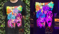DB Ultra Glow: Final Forms Colorful Neon glow T-shirt 100% Cotton Unisex T-shirt, Sweatshirt, Hoodie, Long Sleeve Tee - T-Shirt, Sweatshirt, Hoodie