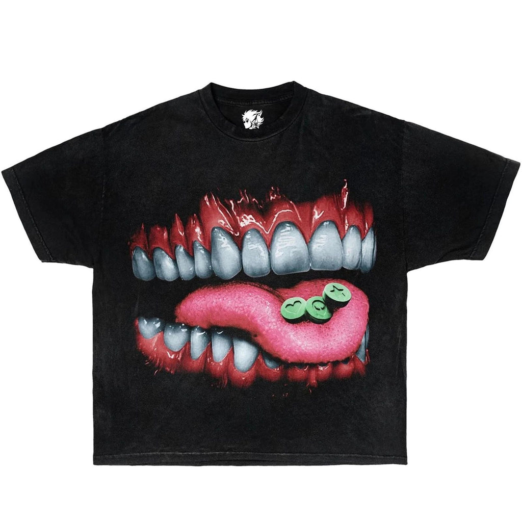 Neniom Grillz Tablets Boxy Vintage Tee Streetwear Y2K Tee Unisex T-shirt, Sweatshirt, Hoodie, Long Sleeve Tee - T-Shirt, Sweatshirt, Hoodie