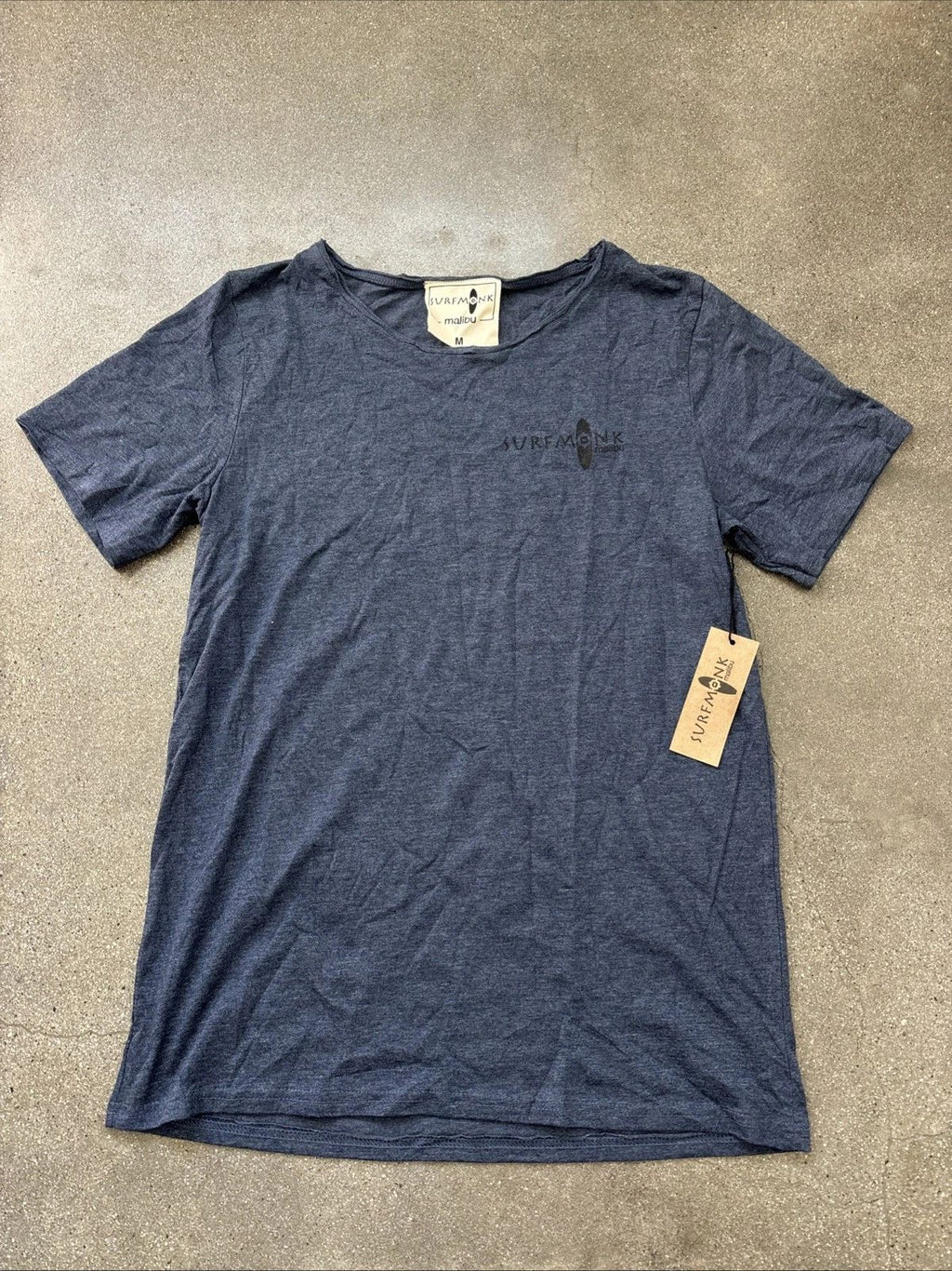 Surfmonk Malibu blue t-shirt unisex adult sz M Unisex T-shirt, Sweatshirt, Hoodie, Long Sleeve Tee - T-Shirt, Sweatshirt, Hoodie