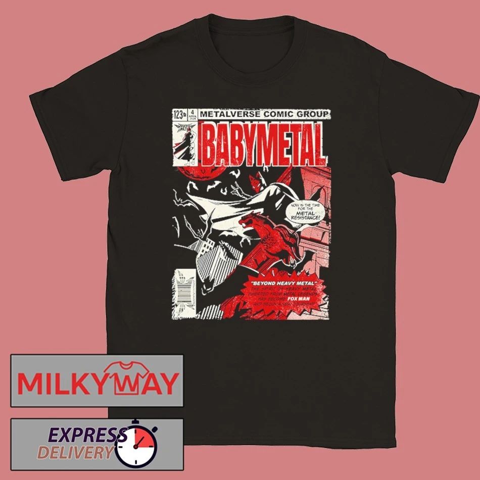Babymetal Fox Man Tee 2026 Beyond Heavy Metal Japan Tour shirt Unisex T-shirt, Sweatshirt, Hoodie, Long Sleeve Tee - T-Shirt, Sweatshirt, Hoodie