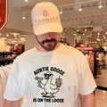 Auntie goose is on the loose cartoon goose shirt Unisex T-shirt, Sweatshirt, Hoodie, Long Sleeve Tee - T-Shirt, Sweatshirt, Hoodie