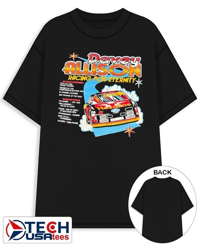 Davey Allison Racing for Eternity shirt Unisex T-shirt, Sweatshirt, Hoodie, Long Sleeve Tee - T-Shirt, Sweatshirt, Hoodie