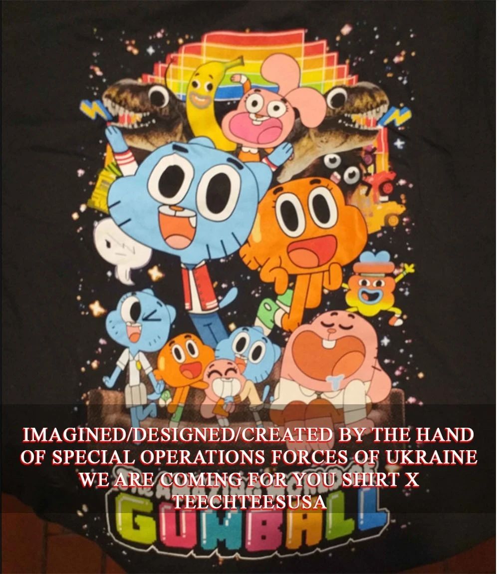 The Amazing World of Gumball shirt Unisex T-shirt, Sweatshirt, Hoodie, Long Sleeve Tee - T-Shirt, Sweatshirt, Hoodie