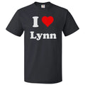 I Love Lynn T shirt I Heart Lynn Tee Unisex T-shirt, Sweatshirt, Hoodie, Long Sleeve Tee - T-Shirt, Sweatshirt, Hoodie