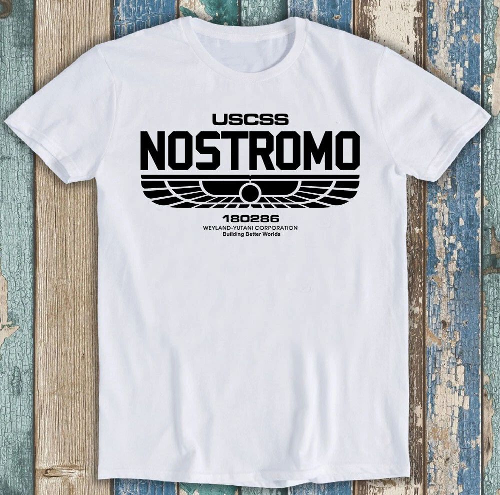 Nostromo 180286 Alien Movie USCSS Weyland-Yutani Sci-fi Gift Tee T Shirt M1419 Unisex T-shirt, Sweatshirt, Hoodie, Long Sleeve Tee - T-Shirt, Sweatshirt, Hoodie
