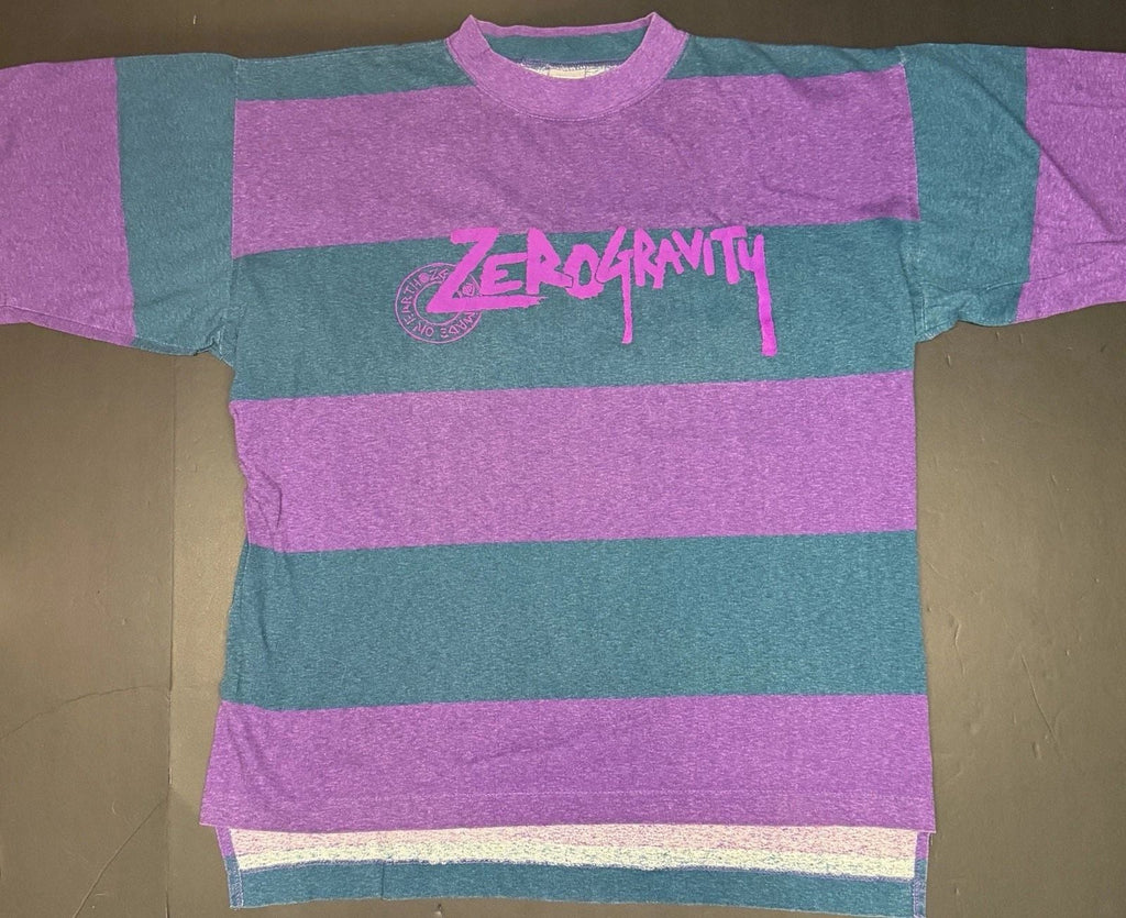 Vintage 90s - ZERO GRAVITY Tshirt - XL - Single Stich - Skate / Surf Lifestyle Unisex T-shirt, Sweatshirt, Hoodie, Long Sleeve Tee - T-Shirt, Sweatshirt, Hoodie