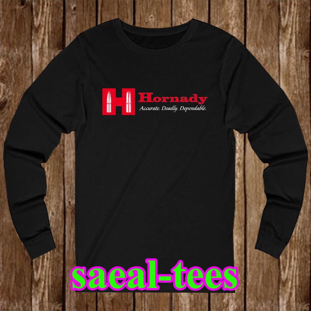 Hornady Guns Firearms Black Size S-2XL Unisex T-shirt, Sweatshirt, Hoodie, Long Sleeve Tee - T-Shirt, Sweatshirt, Hoodie