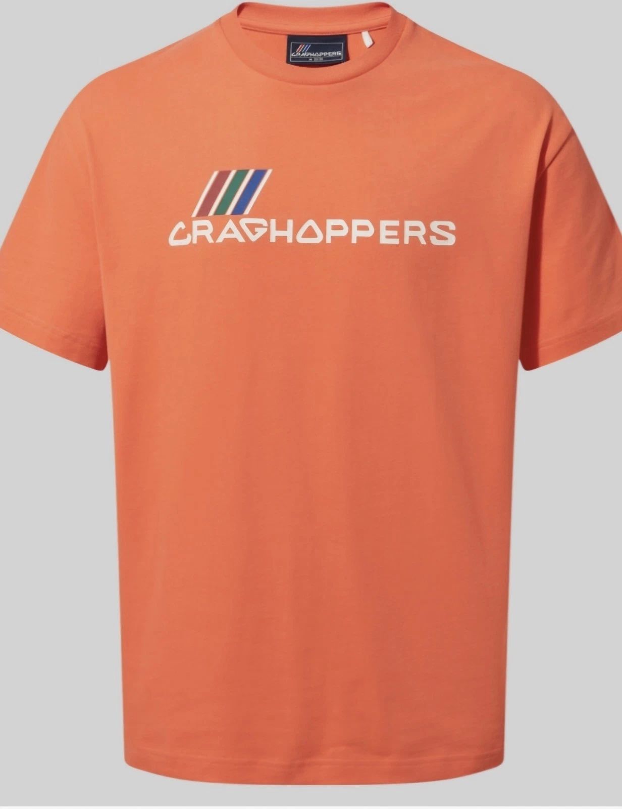 BNWT Craghoppers Mens Crosby T Shirt Coral Orange Size Medium 35 Unisex T-shirt, Sweatshirt, Hoodie, Long Sleeve Tee - T-Shirt, Sweatshirt, Hoodie