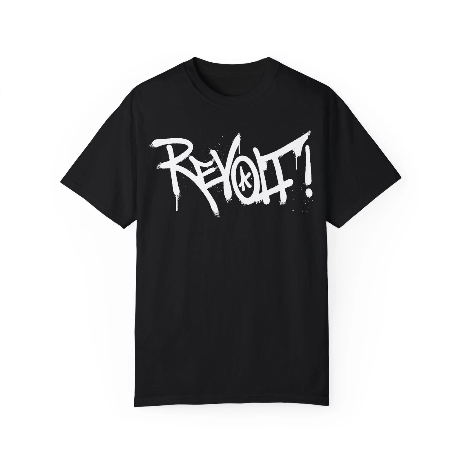 Revolt! Urban Graffiti Art Style Quote :: Unisex Garment-Dyed T-shirt Unisex T-shirt, Sweatshirt, Hoodie, Long Sleeve Tee - T-Shirt, Sweatshirt, Hoodie