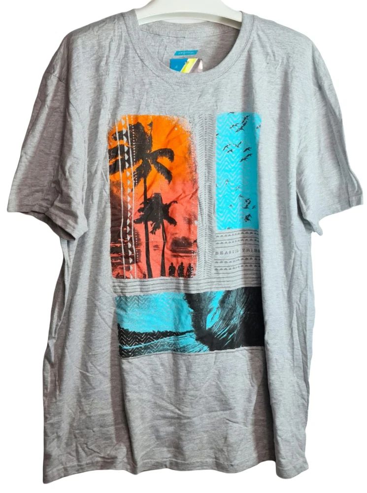 Oxide Men's Surf Graphic Short-Sleeve T-Shirt Grey - SMALL Unisex T-shirt, Sweatshirt, Hoodie, Long Sleeve Tee - T-Shirt, Sweatshirt, Hoodie