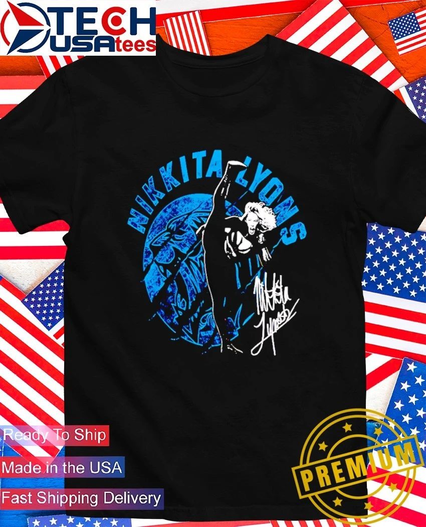 Nikkita Lyons signature shirt Unisex T-shirt, Sweatshirt, Hoodie, Long Sleeve Tee - T-Shirt, Sweatshirt, Hoodie
