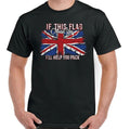 Union Jack T-Shirt Flag Offends Mens St Georges Day Great Britain England GB Top Unisex T-shirt, Sweatshirt, Hoodie, Long Sleeve Tee - T-Shirt, Sweatshirt, Hoodie