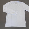 Reworn Long Sleeve Everyday T Shirt Men's Med Chambray Blue 100% Cotton Outdoor Unisex T-shirt, Sweatshirt, Hoodie, Long Sleeve Tee - T-Shirt, Sweatshirt, Hoodie