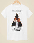 A Clockwork Orange - Movie Poster Inspired Unisex White T-Shirt Unisex T-shirt, Sweatshirt, Hoodie, Long Sleeve Tee - T-Shirt, Sweatshirt, Hoodie