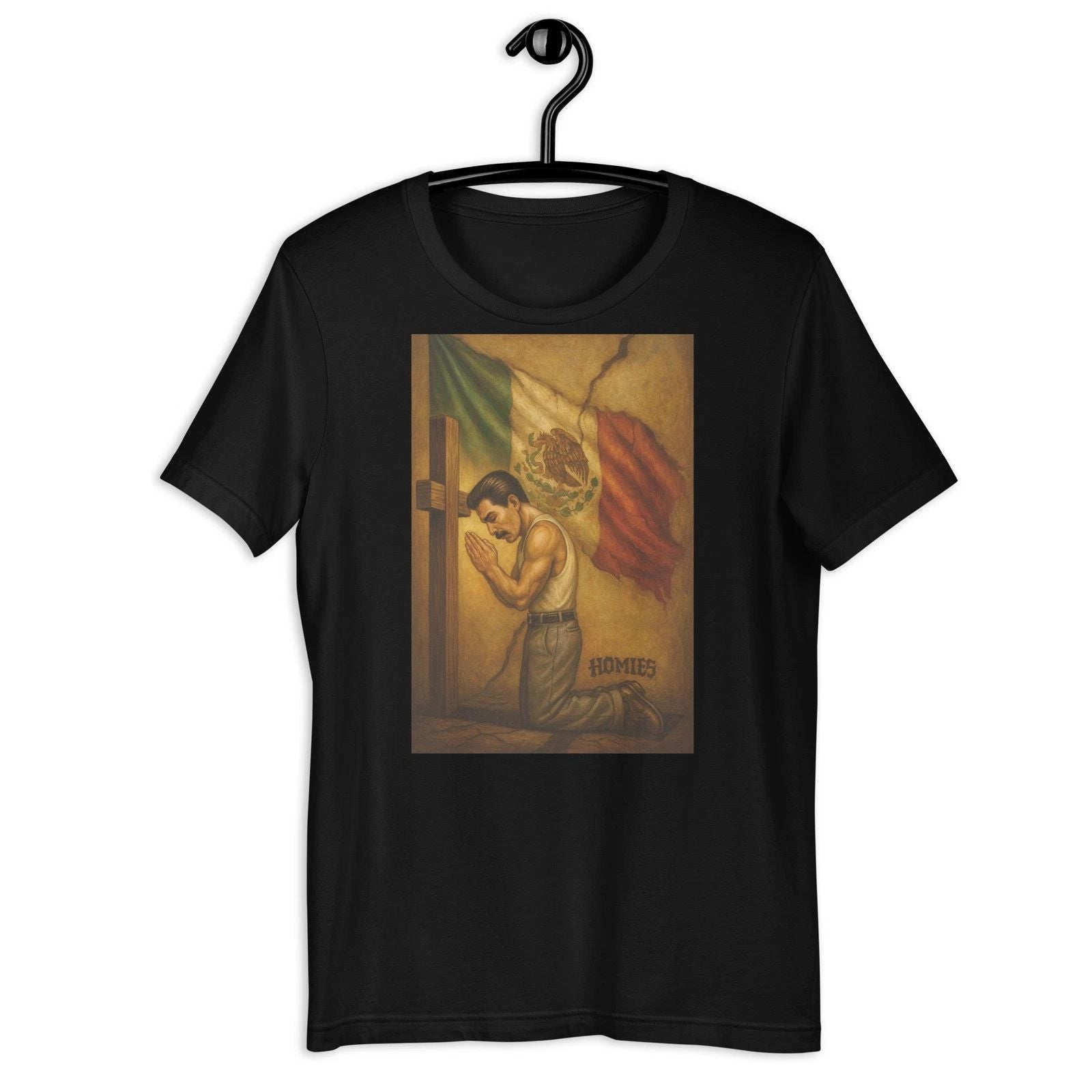 Chicano Skater Night Lowrider Style Street Art T-Shirt Urban Latino Vibes Unisex T-shirt, Sweatshirt, Hoodie, Long Sleeve Tee - T-Shirt, Sweatshirt, Hoodie