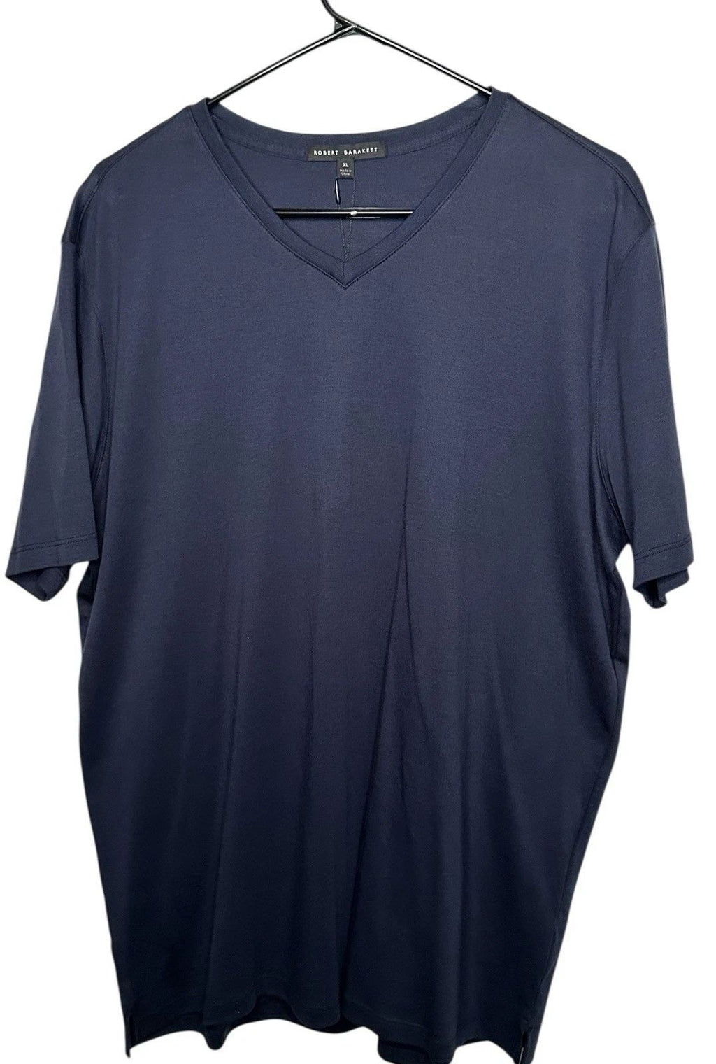 NWT Robert Barakett V-Neck T Shirt Mens XL Blue Night Pima Cotton US MSRP $69.50 Unisex T-shirt, Sweatshirt, Hoodie, Long Sleeve Tee - T-Shirt, Sweatshirt, Hoodie