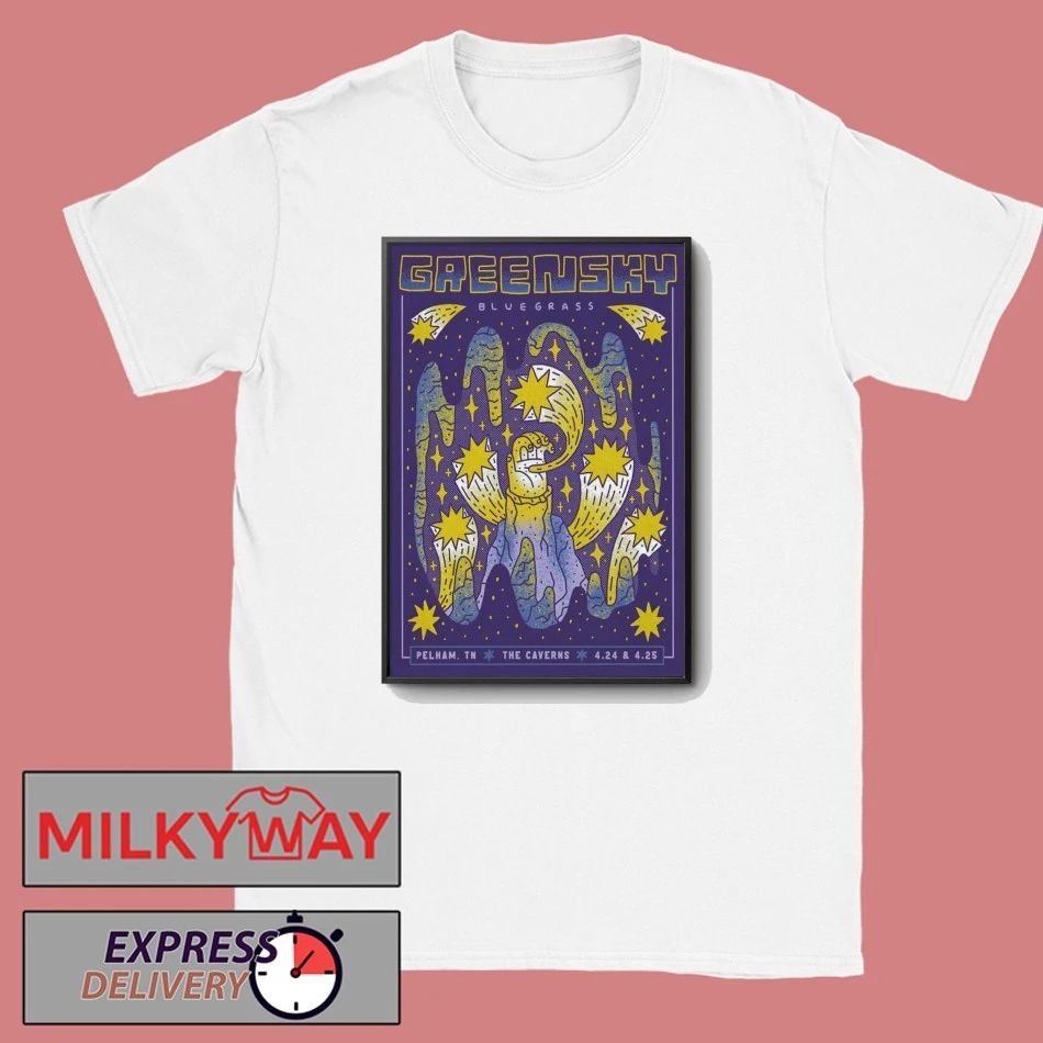 Greensky Bluegrass Grundy County TN Tour On Apr 24-25 2026 Poster shrit Unisex T-shirt, Sweatshirt, Hoodie, Long Sleeve Tee - T-Shirt, Sweatshirt, Hoodie