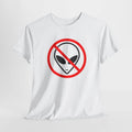 No Aliens Unisex Tee, Space T-Shirt, Sci-Fi Graphic Top, Extraterrestrial Shirt, Unisex T-shirt, Sweatshirt, Hoodie, Long Sleeve Tee - T-Shirt, Sweatshirt, Hoodie