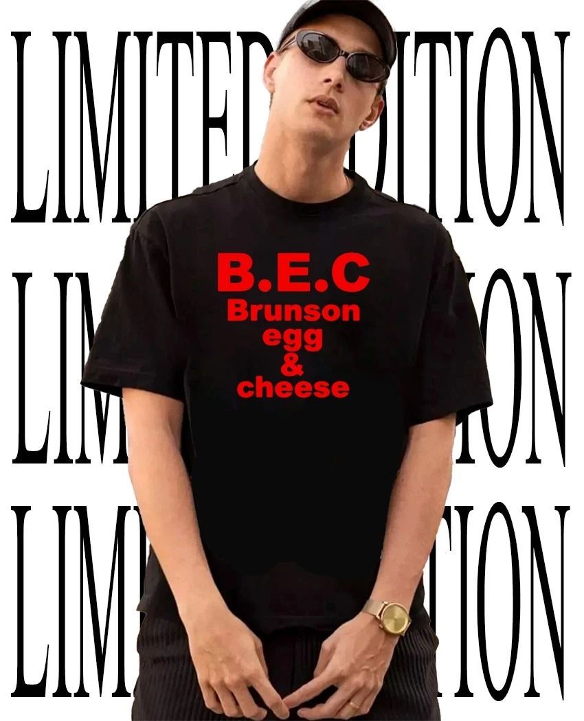 B.E.C Brunson egg and cheese shirt Unisex T-shirt, Sweatshirt, Hoodie, Long Sleeve Tee - T-Shirt, Sweatshirt, Hoodie