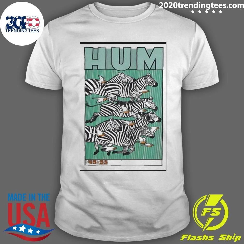 Hum Band Tour 2026 Concert Poster Shirt Unisex T-shirt, Sweatshirt, Hoodie, Long Sleeve Tee - T-Shirt, Sweatshirt, Hoodie