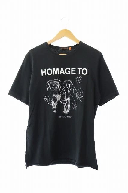 UNDERCOVER 05SS But Beautiful2 Homage To T-Shirt Black Cotton Size 2 Used Unisex T-shirt, Sweatshirt, Hoodie, Long Sleeve Tee - T-Shirt, Sweatshirt, Hoodie