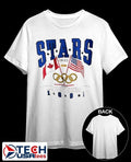 Stars on ICE Olympic 1992 Canada vs USA flags shirt Unisex T-shirt, Sweatshirt, Hoodie, Long Sleeve Tee - T-Shirt, Sweatshirt, Hoodie