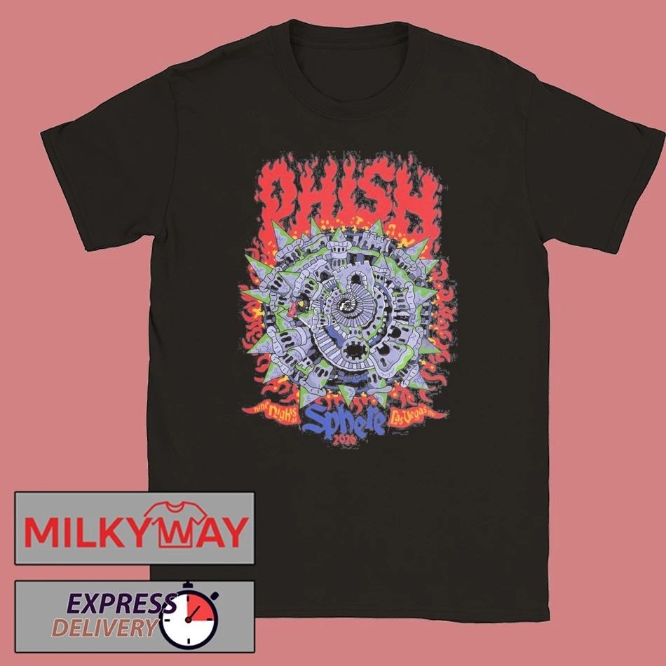 Phish Live At Sphere Las Vegas 2026 Event Merch Gamehendge Mace Sphere 26 T-Shirt Unisex T-shirt, Sweatshirt, Hoodie, Long Sleeve Tee - T-Shirt, Sweatshirt, Hoodie