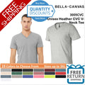 BELLA + CANVAS Unisex Heather CVC V-Neck Tee Shirt Up To 3XL 3005CVC Unisex T-shirt, Sweatshirt, Hoodie, Long Sleeve Tee - T-Shirt, Sweatshirt, Hoodie