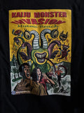 Kaiju Monster invasion sci fi t shirt 2008 Miami Beach art show Unisex T-shirt, Sweatshirt, Hoodie, Long Sleeve Tee - T-Shirt, Sweatshirt, Hoodie