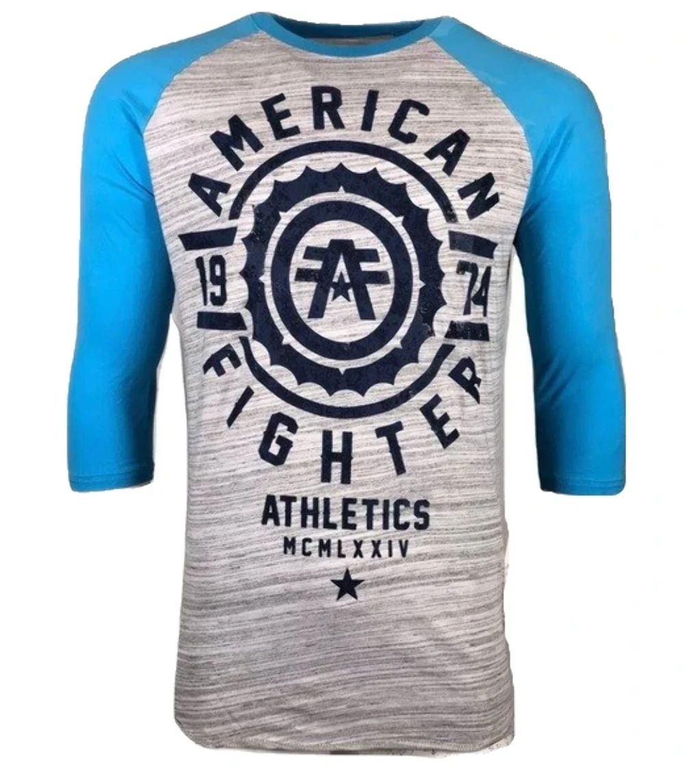 AMERICAN FIGHTER MARYLAND RAGLAN Men's L/S T-Shirt Biker MMA Unisex T-shirt, Sweatshirt, Hoodie, Long Sleeve Tee - T-Shirt, Sweatshirt, Hoodie